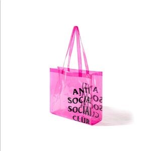 Anti Social Social Club Pink ICRIGHTHRUYOU Bag